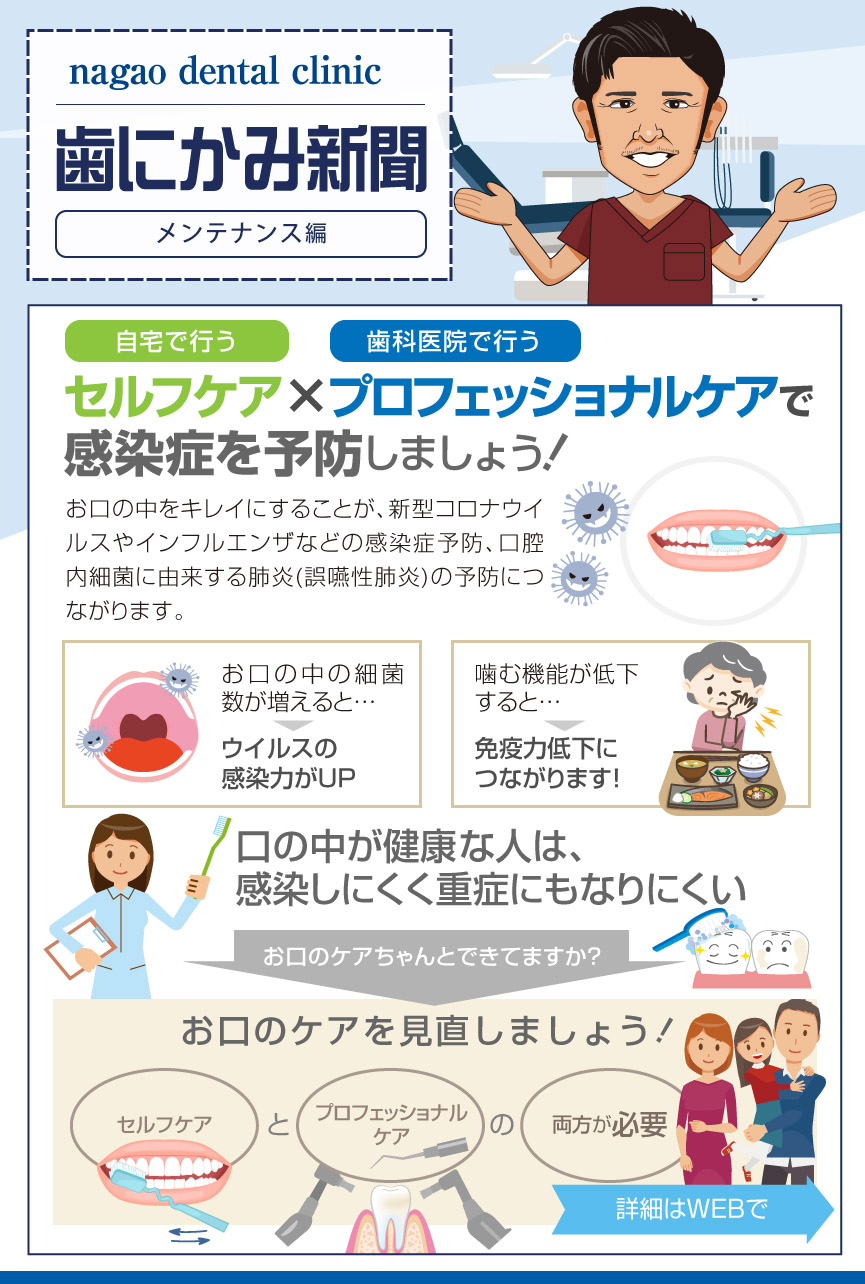 歯にかみ通信 - メンテナンス編
